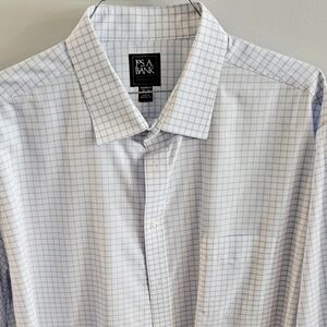 Jos. A. Bank Traveler Collection Tailored Big and Tall Size 18 1/2 34.